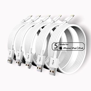 New Pack of 5 (10FT) iPhone/Ipad Charger
